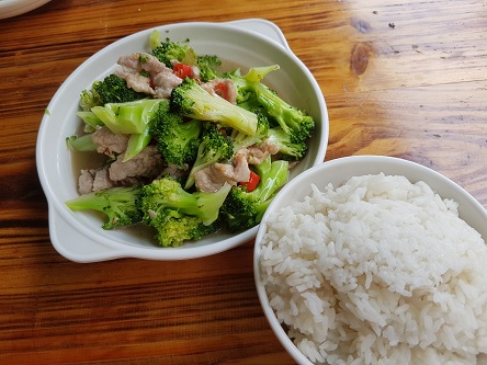 Xilanhua chao rou